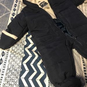 oshkosh b’ gosh baby one piece snow suit